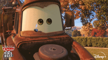 Scared Pixar Cars GIF by Disney+