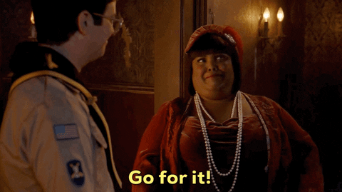 Encouraging Do It GIF by CBS - Find & Share on GIPHY