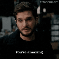 You Are Amazing Kit Harington GIF by Modern Love