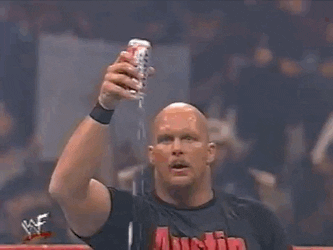 Stone Cold Steve Austin Beer GIF - Find & Share on GIPHY