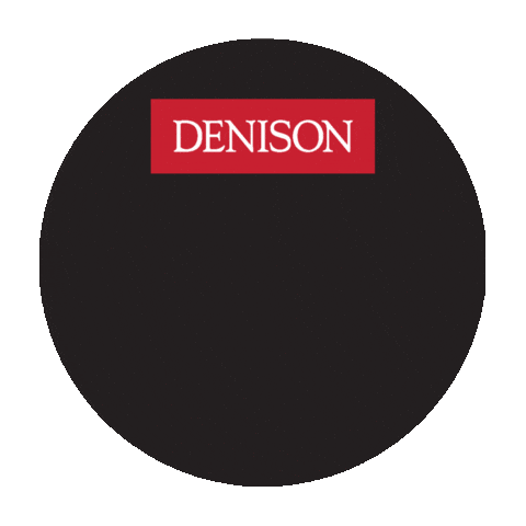 Denisonproud Sticker by Denison University