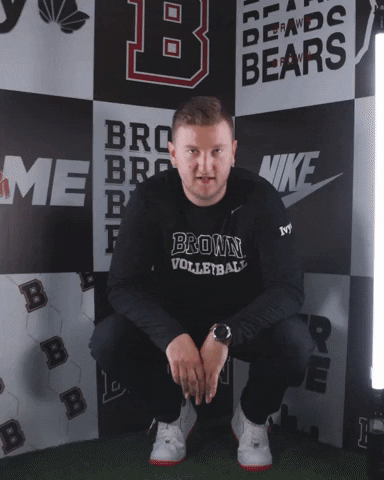 Rob Chilcoat GIF by Brown Volleyball