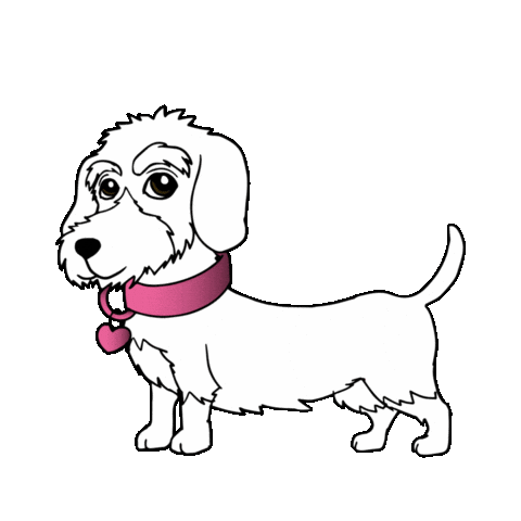 Dackelliebe Sticker by Freda & Friends