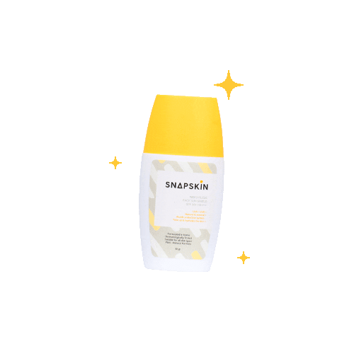 Skincare Sunscreen Sticker by Snapskin Official
