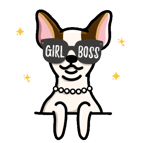 Puppy Chihuahua Sticker by Zsazsa world
