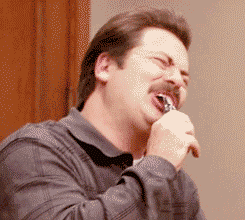 Parks And Recreation Pain GIF