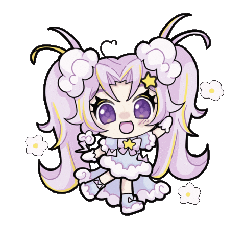 Chibi Hello Sticker