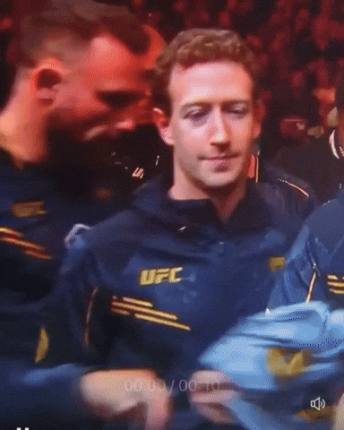 Mark Zuckerberg Ufc GIF by Respective