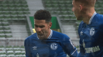 Happy Omar Mascarell GIF by FC Schalke 04