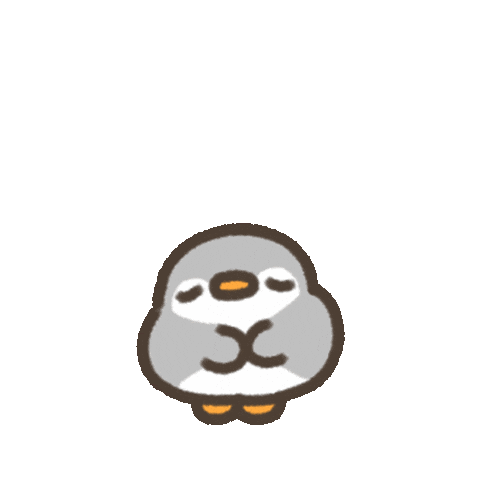 Thanks Penguin Sticker