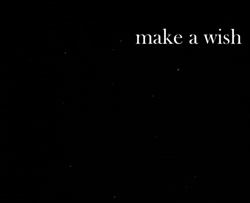 shoorting star wish