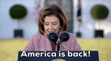 Nancy Pelosi Infrastructure GIF by GIPHY News