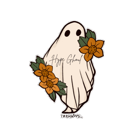 Ghost Hypegirl Sticker by TwoSisters256