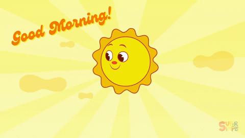 Happy Good Morning GIF by Super Simple by supersimple