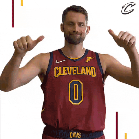 Kevin Love Thumbs Down GIF by Cleveland Cavaliers