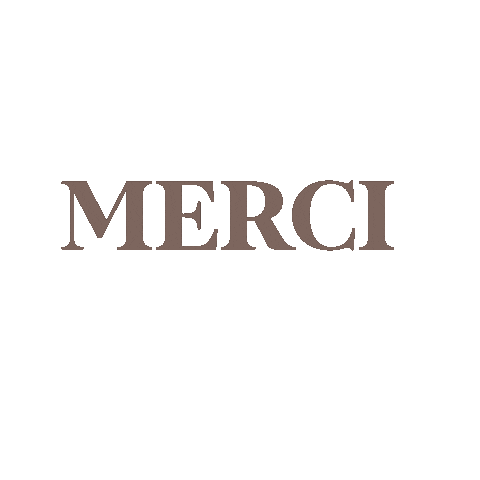 Thanks Merci Sticker