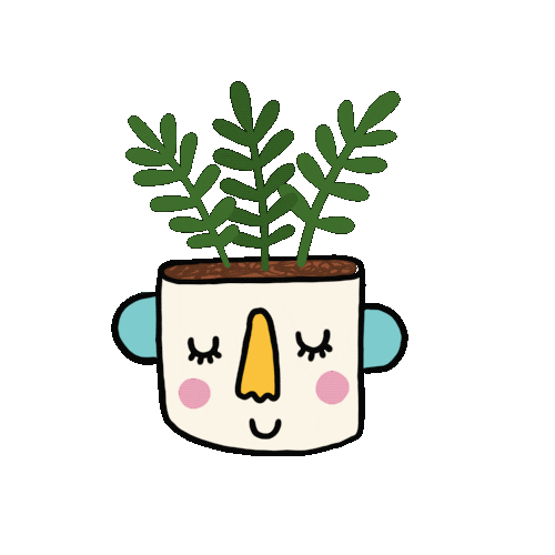 Happy Plants Sticker