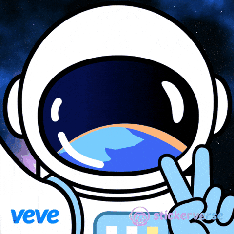 Peace Out Space GIF by VeVe