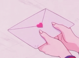 Love Letter Couple GIF
