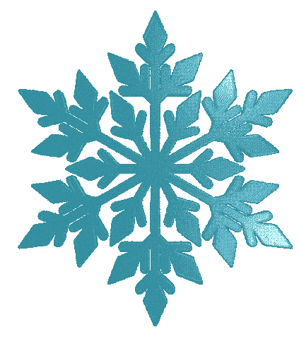 Snow Freezing Sticker