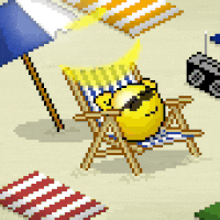 Beach Vibing GIF