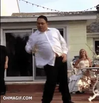 dancing fail awkward pants embarassing GIF
