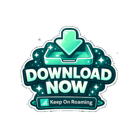 Phone Click Here Sticker by Keep On Roaming