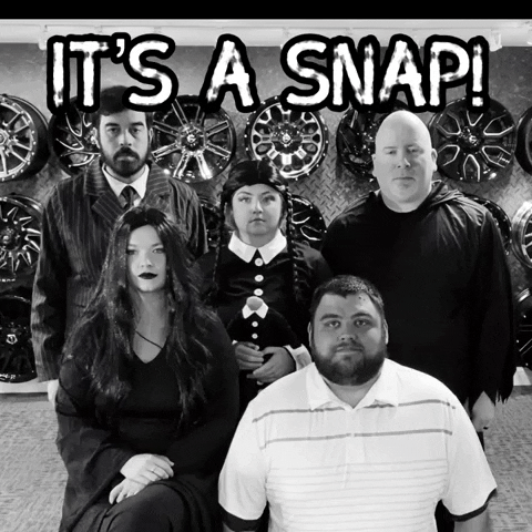 The Addams Family Snap GIF by Sound FX