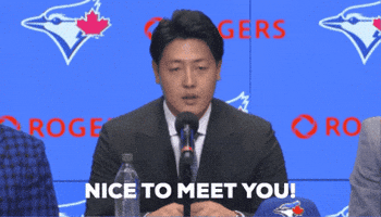 Nice To Meet You Blue Jays GIF by Toronto Blue Jays