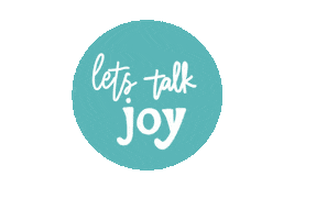 Lets Talk Joy Sticker