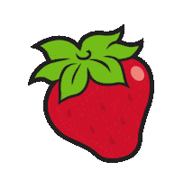 Strawberry Sticker by Erstwilder