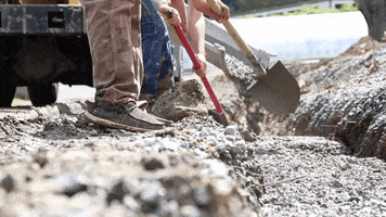 Concrete Shovel GIF by JC Property Professionals
