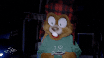Shocked Christmas GIF by Universal Destinations & Experiences