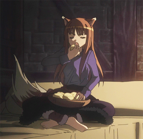 Spice And Wolf Holo Gif 8 Spice And Wolf Holo Gif 8