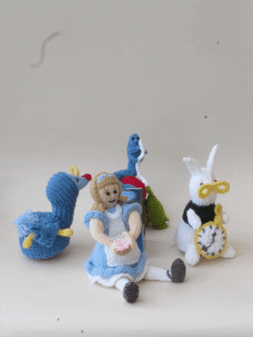 Happy Alice In Wonderland GIF by TeaCosyFolk