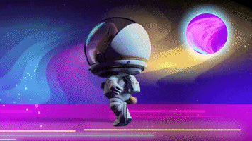 Space Cat GIF by 44 Cats