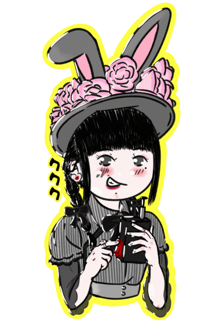 Bunny Idol Sticker