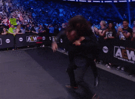 Get Off Me GIF by ALL ELITE WRESTLING