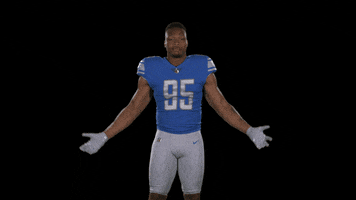 Excited Get Loud GIF by Detroit Lions