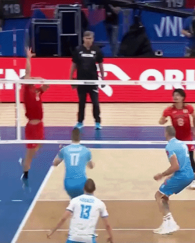 Celebration Wow GIF by Volleyball World