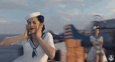 Aircraft Carrier Woman GIF by World of Warships