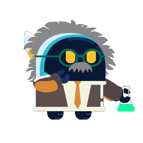 Halloween Robot Sticker by Valearnis