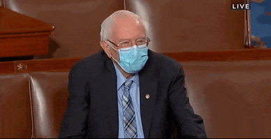Happy Bernie Sanders GIF by GIPHY News