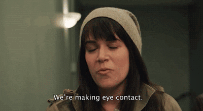 Eye Contact GIFs - Get the best GIF on GIPHY