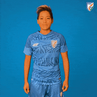 Womens Football Shut Up GIF by Indian Football