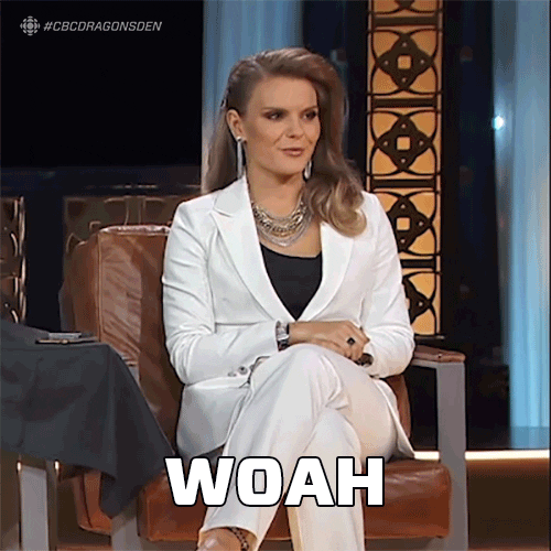 Surprised Dragons Den GIF by CBC
