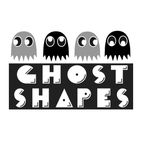 GHOST SHAPES Sticker