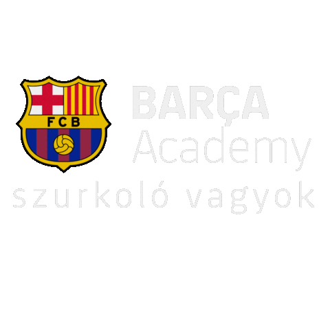 Barcahu Sticker by Barca Academy Hungary