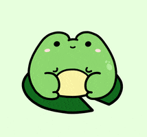 Frog Hello GIF
