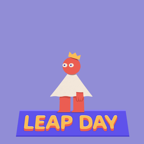 Leap Day GIF by subtlestrokes